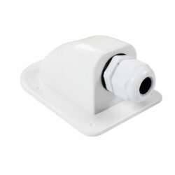 Dakdoorvoer kabeldoorvoer enkel wit