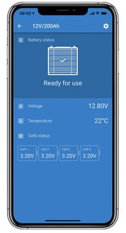 Victron Lithium NG accu 12,8V 200Ah