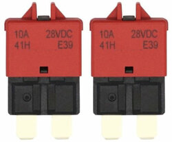Automatische steekzekering 10A - 2 stuks