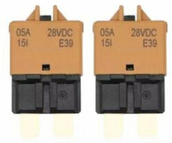 Automatische steekzekering 5A - 2 stuks