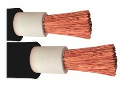 Accukabel 25mm2 Zwart dubbel geïsoleerd 25 mm2 UltraFlex