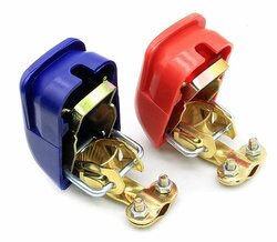 Accuklem Batterijklem 35mm2 Easy Click Snelklem set plus en min