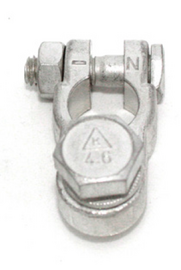 Accuklem Batterijklem  M10 bout set plus en min