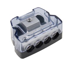 Distributieblok 1x in en 4x uit